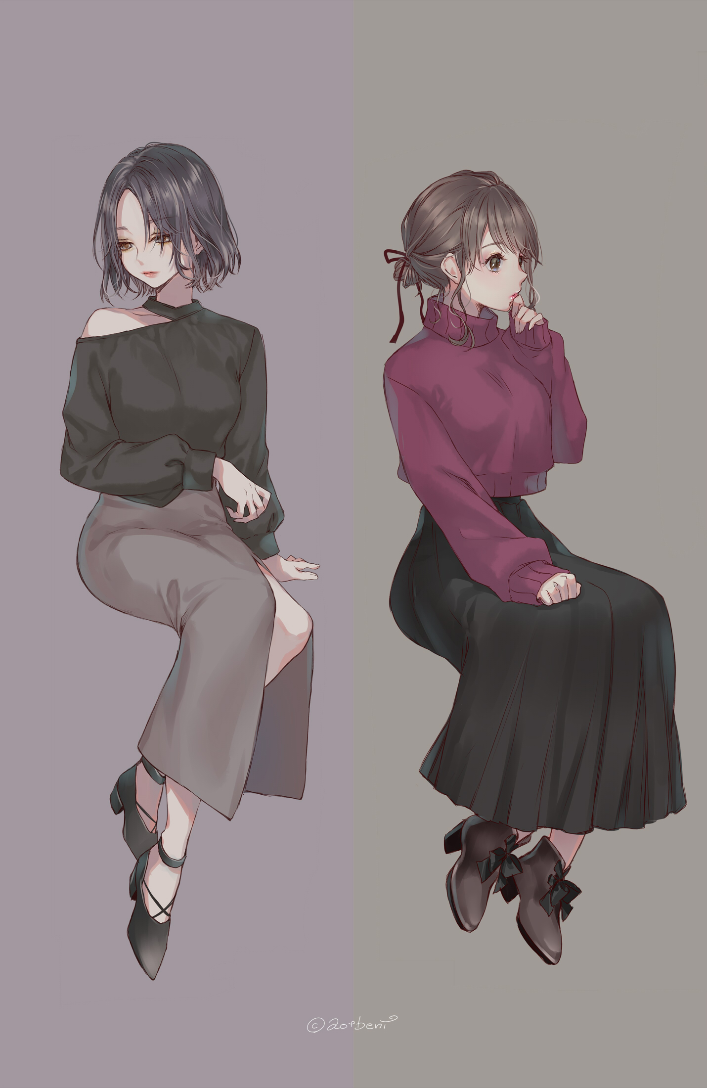 青十紅 初画集 Plus 予約受付開始 コーデイラスト 絵柄が好みって人にフォローされたい T Co 2tgnzkdg98 Twitter