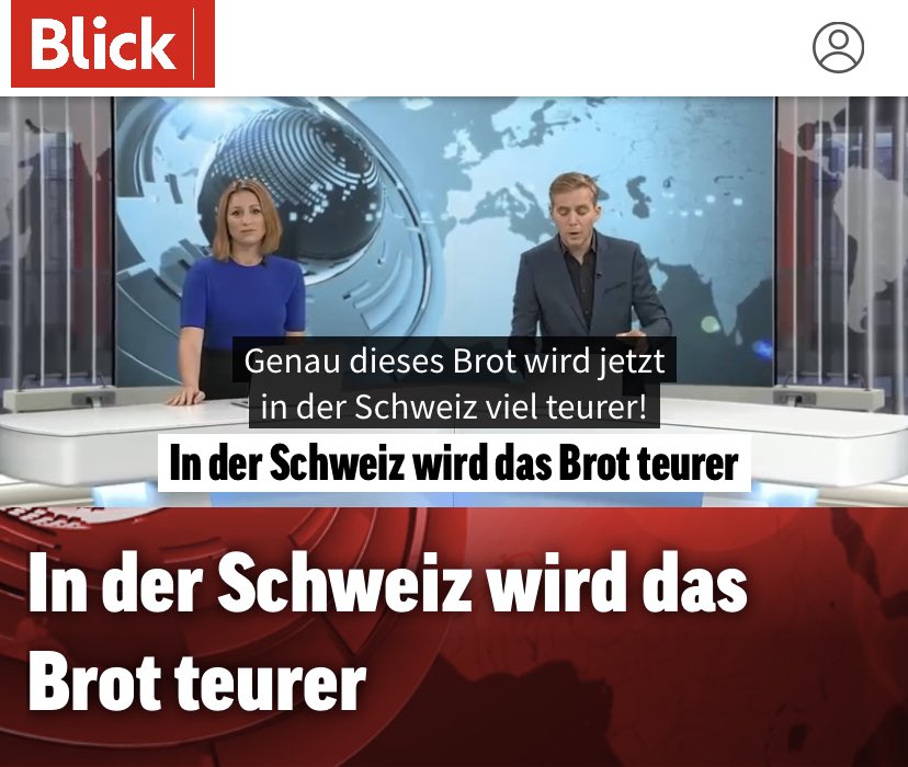Oak7's tweet photo. Bin jetzt nicht ganz sicher. Kleine Frage ⁦@Blickch⁩: wird das Brot teurer? In der Schweiz oder wo? https://t.co/jRkRzq44MY