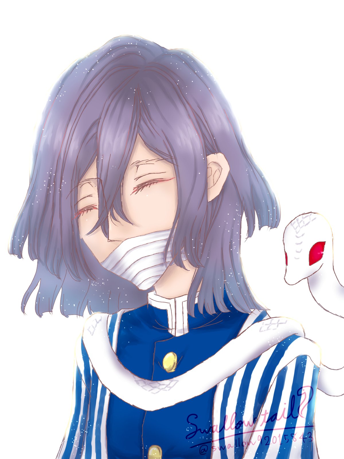 Swallowtail 優しい目で見てくれる あなたが好き おばみつ 伊黒小芭内 イラスト Illustration T Co 5rhwcgr9ya Twitter