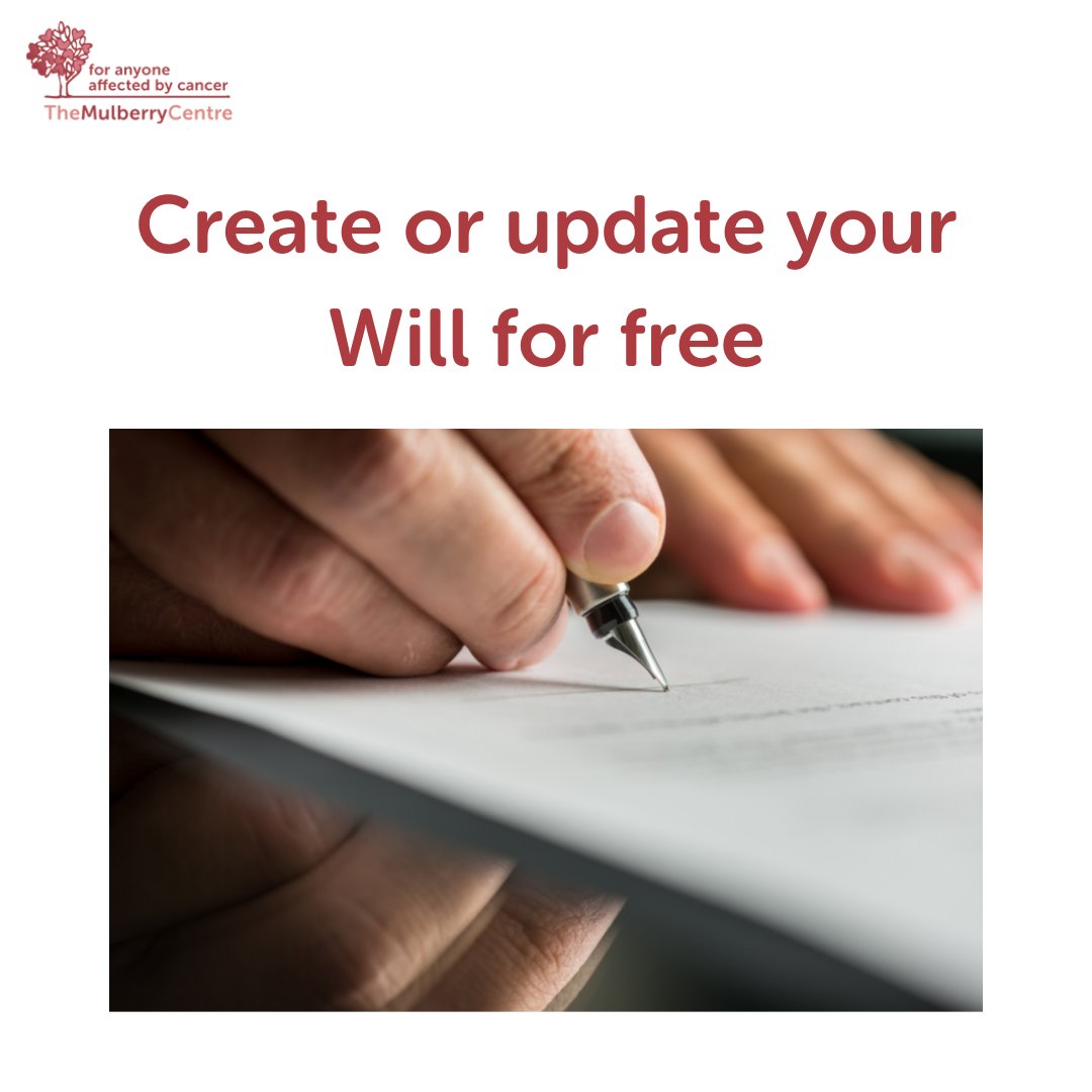 MulberryCentre's tweet photo. Do you need to create or update your Will? Our expert legal partners, Garner and Hancock, can help. To find out more about our free Will service, visit our website.
w: https://t.co/jYpHNQy8Lk
t: 020 8321 6300
e: talk@themulberrycentre.co.uk
#cancersupport #freewillservice https://t.co/3NaaF2lhtB