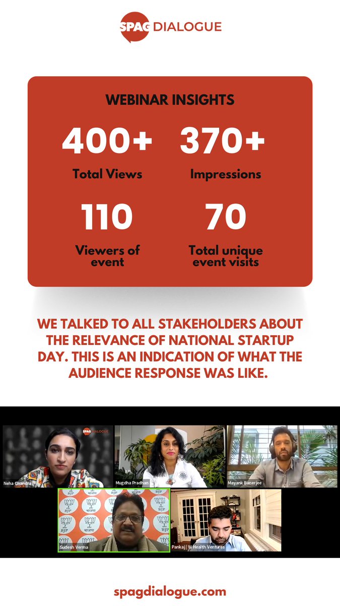 We went live on LinkedIn yesterday with all stakeholders to discuss the relevance of #NationalStartupDay and heard some fascinating thoughts. Catch the full discussion here if you missed it 👉 lnkd.in/dQqBb-ZN