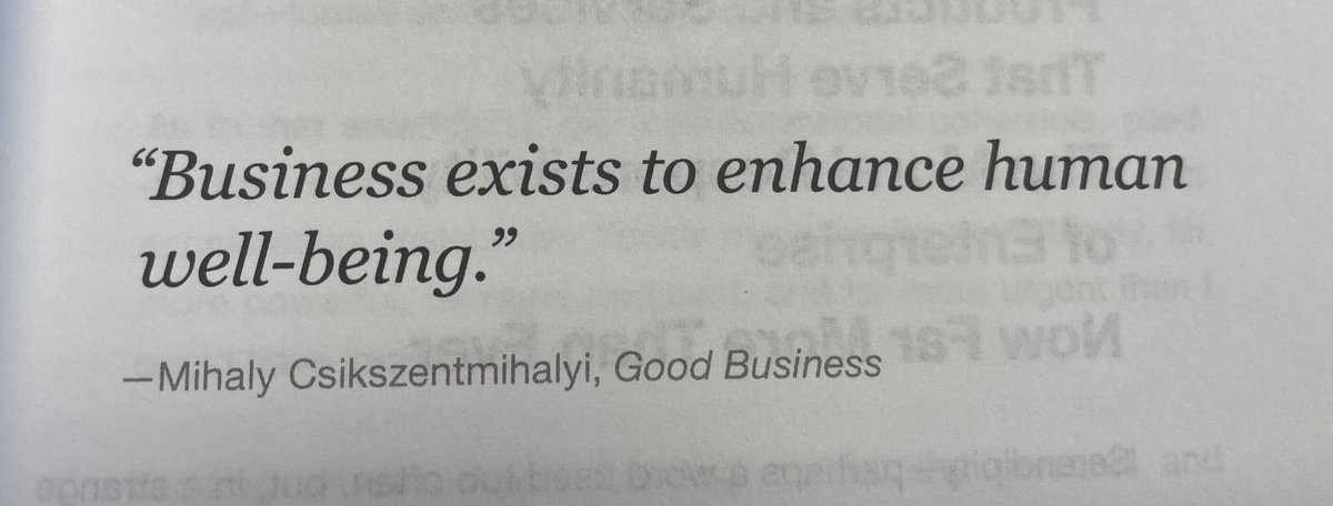 Jeppe Hansgaard (@jeppehansgaard) on Twitter photo Just started the book ‘Excellence Now: Extreme Humanism’ by <a href="/tom_peters/">Tom Peters</a>. This is right at the start. I love it already. Just started the book ‘Excellence Now: Extreme Humanism’ by <a href="/tom_peters/">Tom Peters</a>. This is right at the start. I love it already.