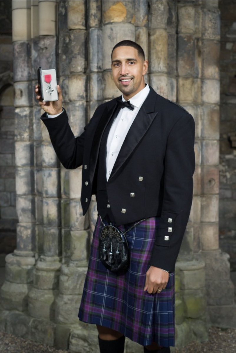 I just want to thank everyone for all the lovely messages yesterday. It was a day I will never forget. Just a boy from Stirling who still has many self-doubts but knows kindness will always guide him in the right direction 🙏🏽🙏🏽. #grateful #morethananathlete