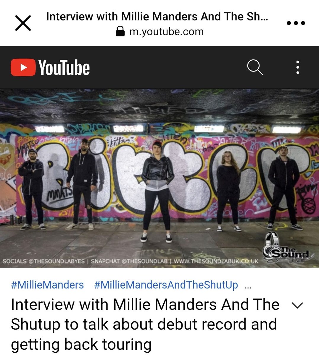 TheSoundLabYES's tweet photo. We had a chat with @MillieManders and The Shutup to talk about new music, the debut record and touring with @LessThanJake (go buy tickets now)!
Listen to the interview now at https://t.co/1ZEqqX4Vm0
#Interview #MillieManders #BrandNew https://t.co/nlSRGJeKi4