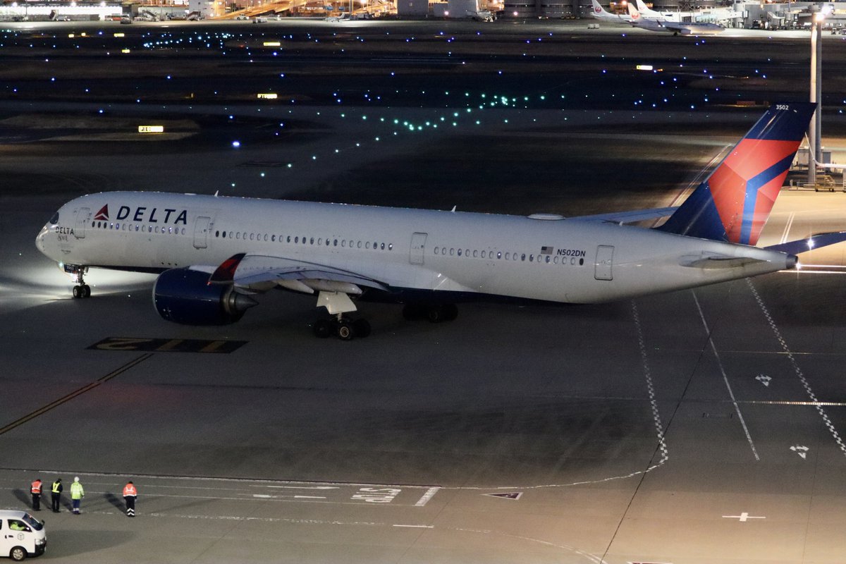 natsumi_787's tweet photo. The DELTA Spirit
今更ながら、昨日やっと捕獲できた!!
#Delta
#A350
#N502DN https://t.co/Ok07zo7vaq