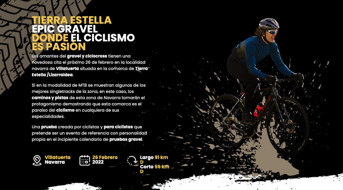 Tierra Estella EPIC GRAVEL donde el ciclismo es pasión gravel.tierraestellaepic.com