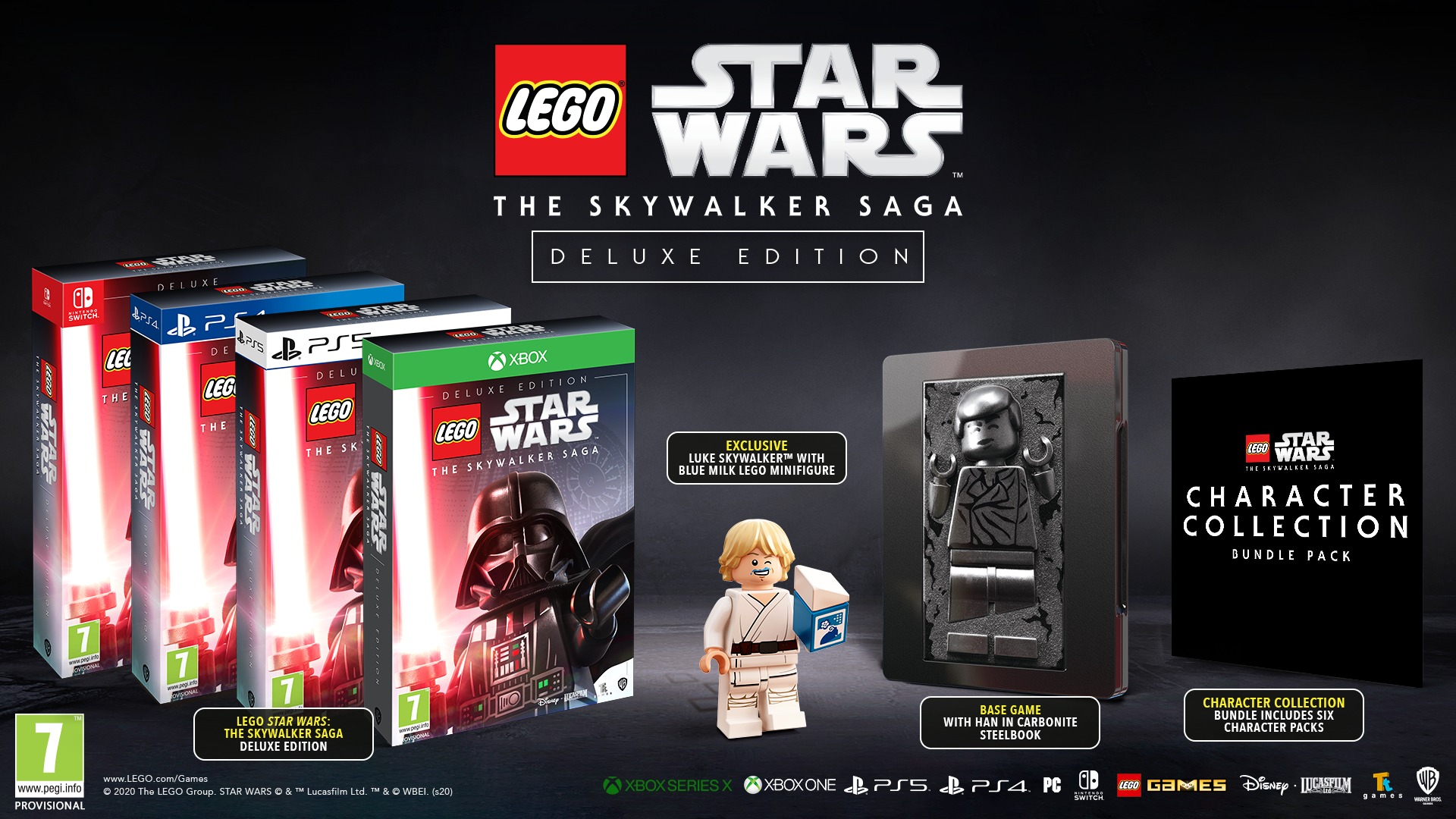 LEGO Star Wars: The Skywalker Saga Steelbook and Deluxe Version at Game (UK) - Jedi News