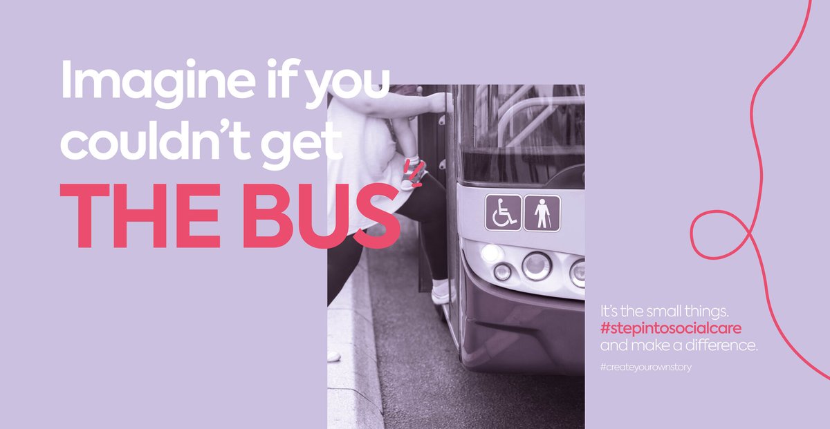 CareJobsNW1's tweet photo. Imagine if you couldn’t get the bus? Enter this new world of work and give those who need it, the boost they need. Make a difference and #stepintosocialcare. Discover roles today at https://t.co/AnmYyo5vfT
.
.
.
.
.
#NorthwestJobs #carejobs #jobsincare #careerchange #recruitment https://t.co/11j2SDpcuc