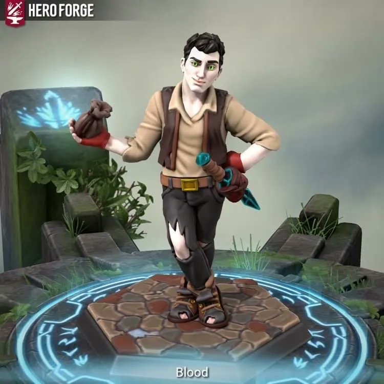 Meet Blood, a quick witted street urchin in a steam punk world. He’s a vampire- usually the top of society, he doesn’t know where he came from. But he’ll do anything to protect the people he loves 
#writing #witingcomunity #writer #writersofinstagram #characterdesign #heroforge