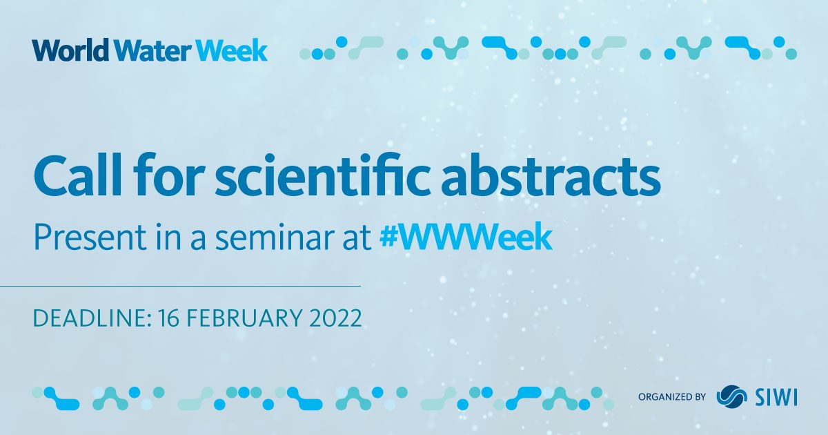 AcueductoBogota's tweet photo. Comparte tus investigaciones relacionadas con el agua 💧🚰 con otros expertos internacionales 🌎👨‍🏫👨‍💻👩‍🏫en uno de los seminarios de la Semana Mundial del Agua, #WWWeek. 

🗓️Fecha límite para enviar tu propuesta: 16 de febrero.

Más información: https://t.co/SUOzAtVEeA https://t.co/94TQkswfiZ