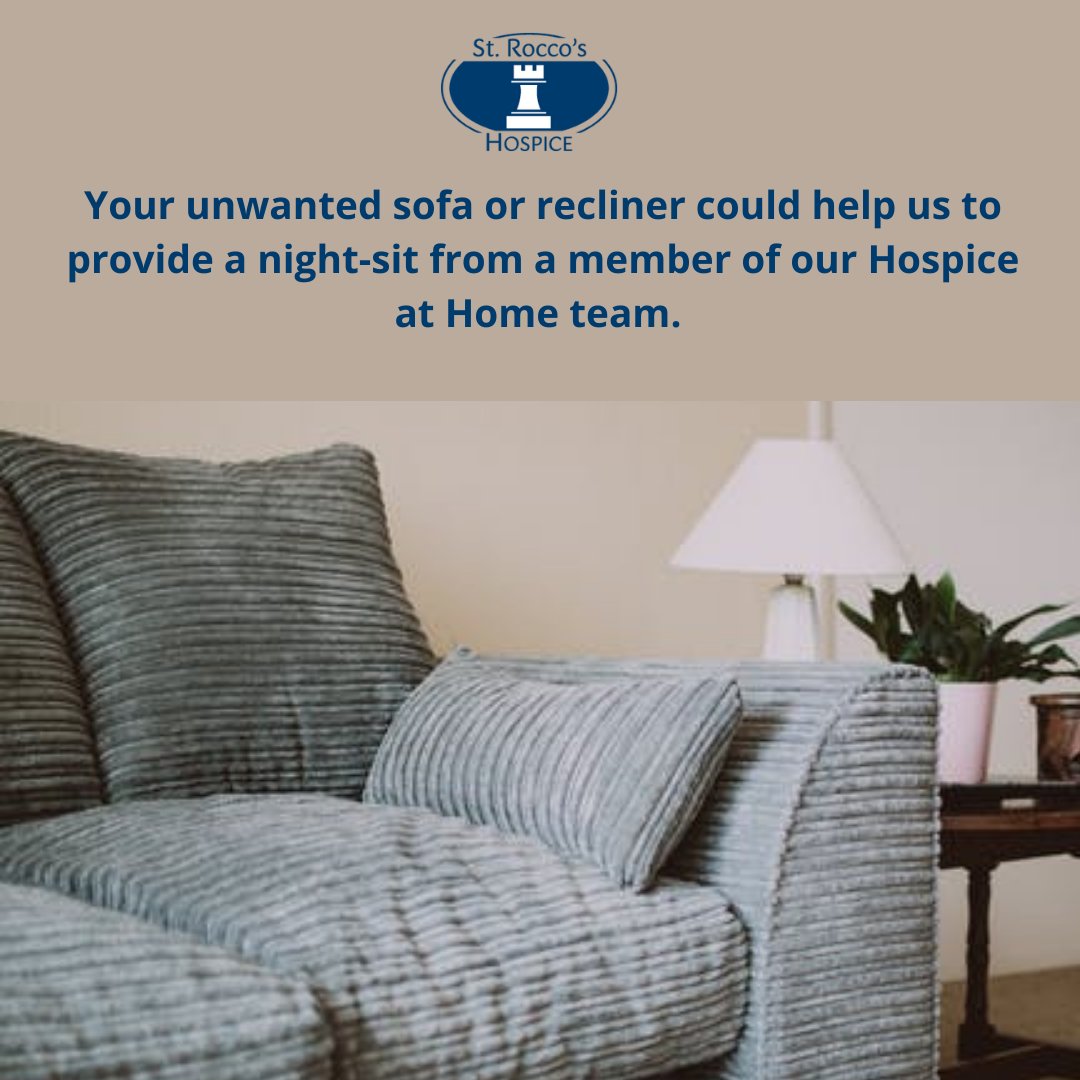 🛋️ DONATE YOUR FURNITURE 🛋️

We offer a free collection service that can be arranged via the St Rocco’s website: bit.ly/3tzV4XY or by phoning the shop on 01925 650800.

#furnituredonations #donations #sofas #furniture #supportlocal #warrington #hospice #stroccos