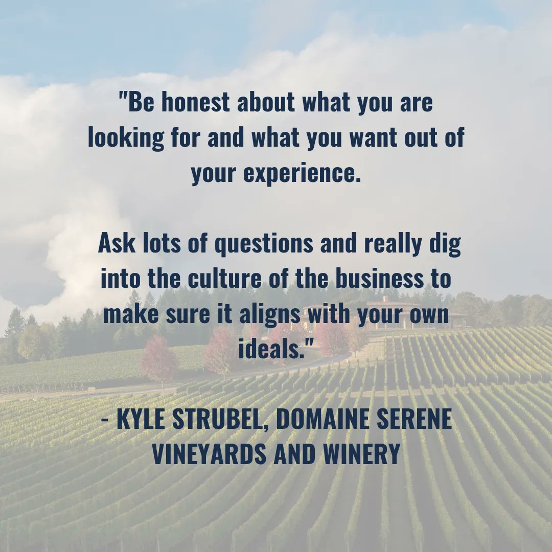Career advice from the pros - Kyle Strubel from <a href="/SereneWine/">Domaine Serene</a> offers his thoughts on speaking with industry recruiters at our upcoming Career Fair on February 3rd. Make sure you are registered on Pioneer Careers to attend the event! #hospitality #recruiting #careerfair
