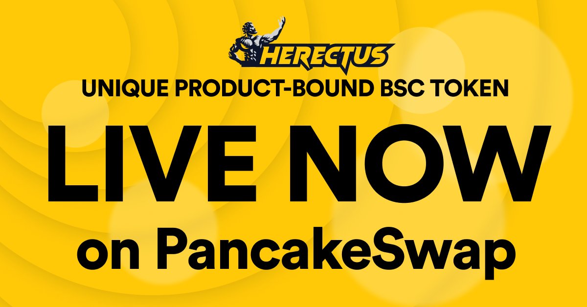 🔥 HERECTUS $BIGD IS NOW LIVE🔥

$BIGD has been fair launched and is now tradeable on PancakeSwap!

poocoin.app/tokens/0xcf173…

#BIGD #Herectus #crypto #cryptocurrency #bsc #pancakeswap #gems100x