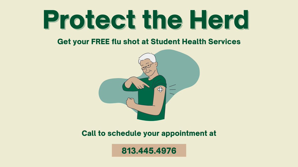 USF Student Health Services tweet media