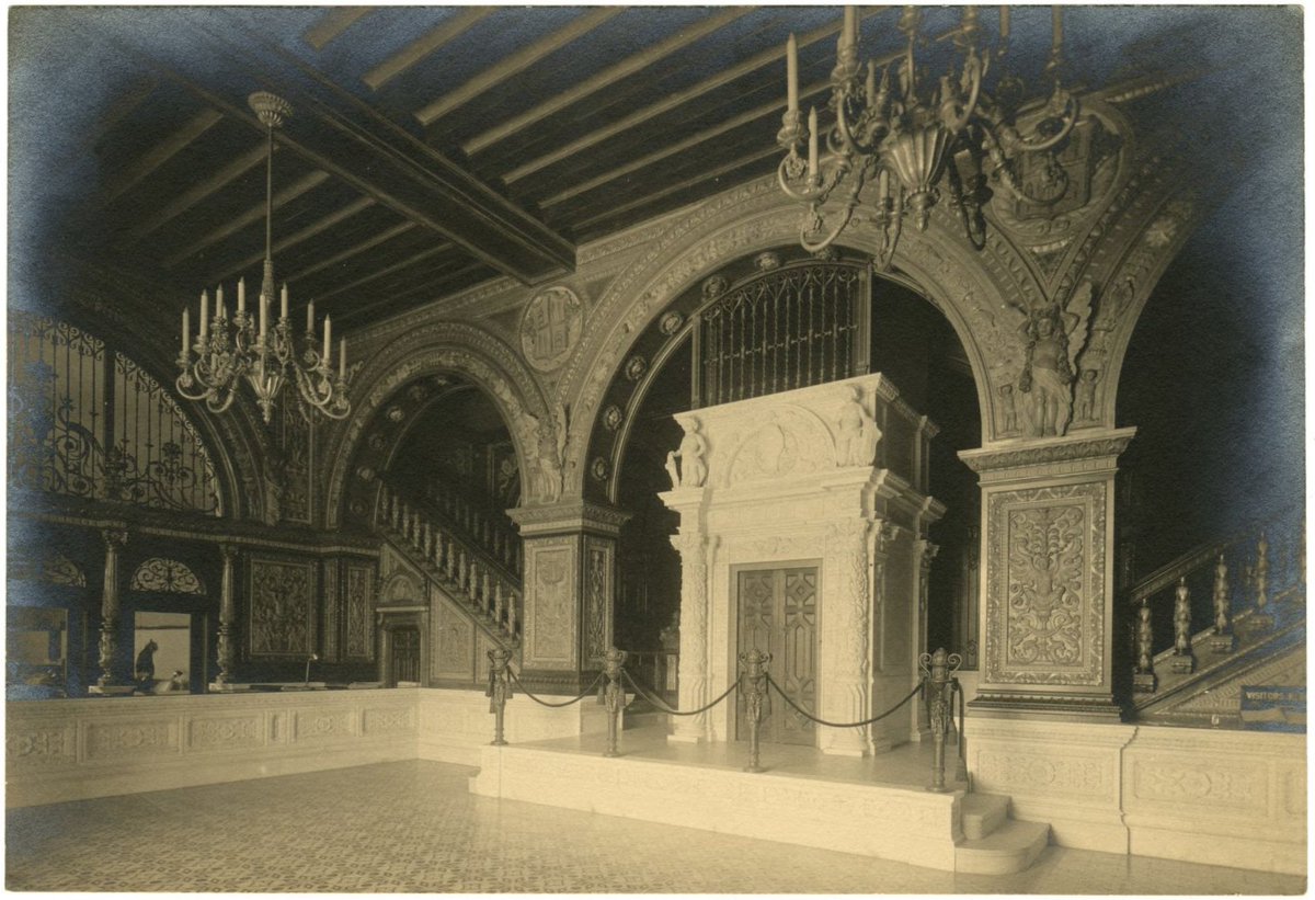 Jan 20, 1872: Architect Julia Morgan was born 150 years ago today. She became CA’s first licensed female architect in 1904 & designed over 700 buildings, including the beautiful Herald Examiner Bldg. Photos from the #JuliaMorgan collections at @REKLibrary: digital.lib.calpoly.edu/rekl-morgan-co…