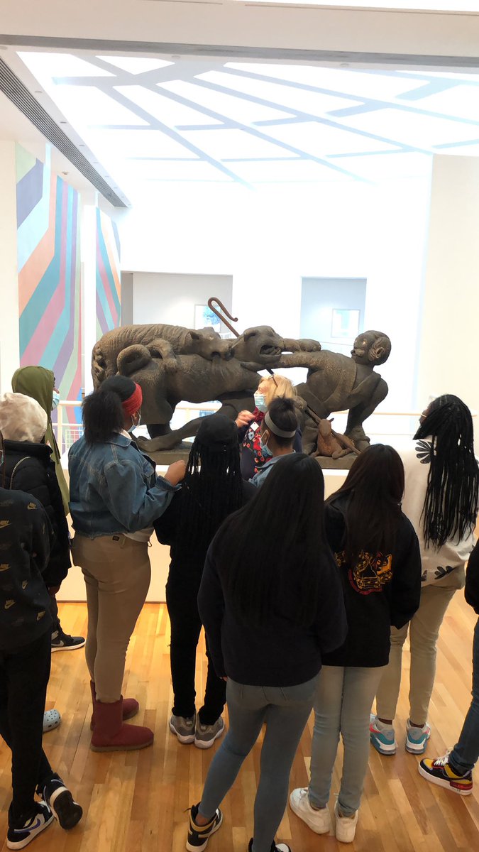 apsjcy's tweet photo. JCY 8th grade students enjoying their time at the High Museum of Art. Thank you for an amazing field trip! @RonGarlington @HighMuseumofArt https://t.co/nmOLAiefjm