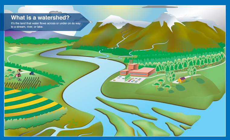 USDA_NRCS's tweet image. Everything we do in our watershed affects the soil, water, air, plants and animals. bit.ly/3oDFdDC