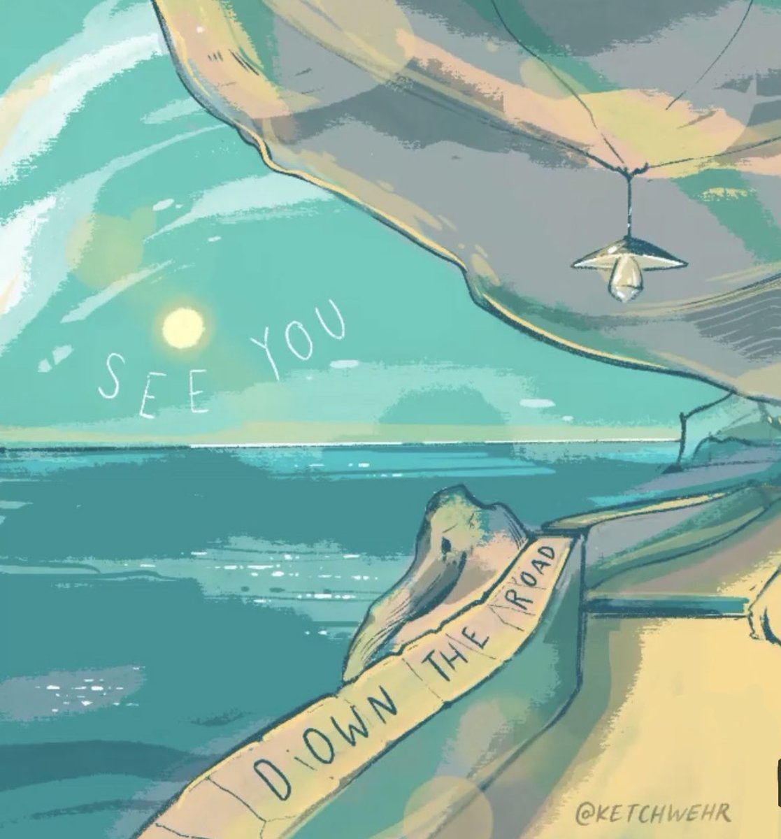 KetchWehr's tweet photo. Waiting to see you again #digitalpainting #queerartist #pandemicparenting https://t.co/CLzeJiCHkk
