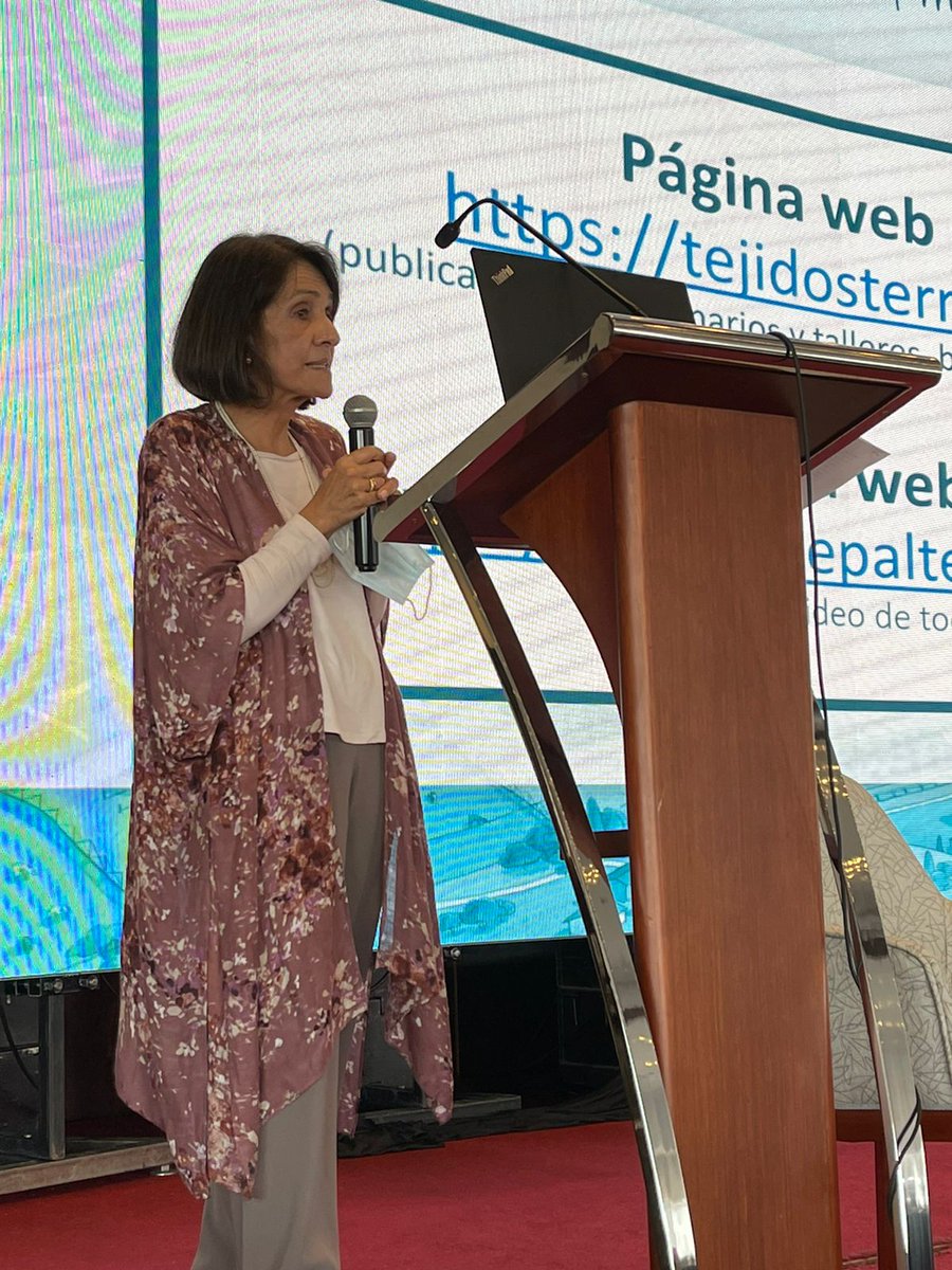 🔴#Ahora Palabras de cierre de <a href="/olgalucia_n/">Olga Lucia Acosta N</a> , Oficial a cargo de la oficina de la <a href="/cepal_onu/">CEPAL</a> en Colombia en nuestra Feria de Tejidos Territoriales 
eventocepaltejidosterritoriales.com/envivo/