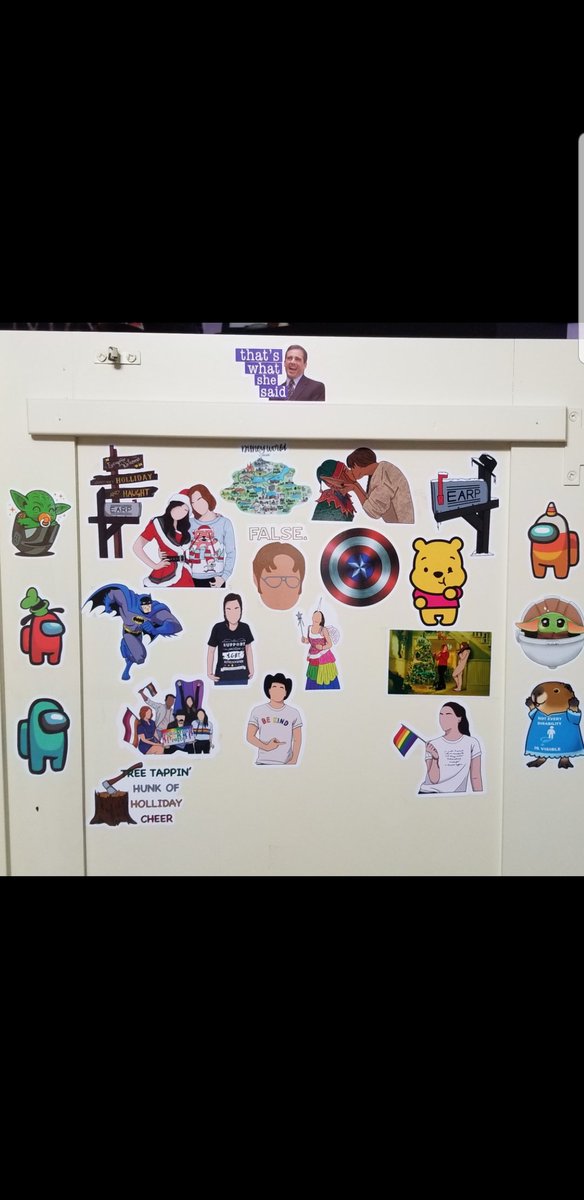 tvlongo's tweet photo. My sticker collection. Makes me happy to look at it every day. Still wanna add more.
#WynonnaEarp 
#BringWynonaHome 
#Stickerfan https://t.co/4kchc6OIPm