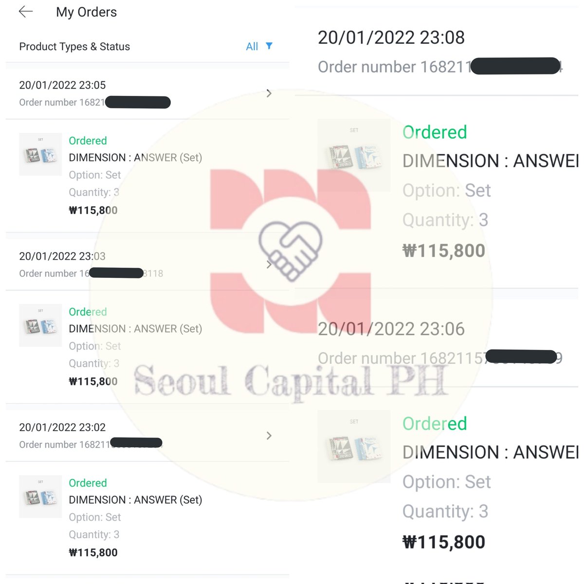SEOULCAPITALPH's tweet photo. #SCPTLProof
Secured 15 sets for now~ https://t.co/h4p9ZLyWUc