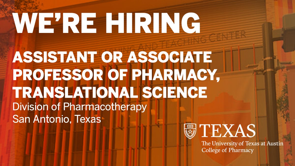 UT Pharmacy tweet media
