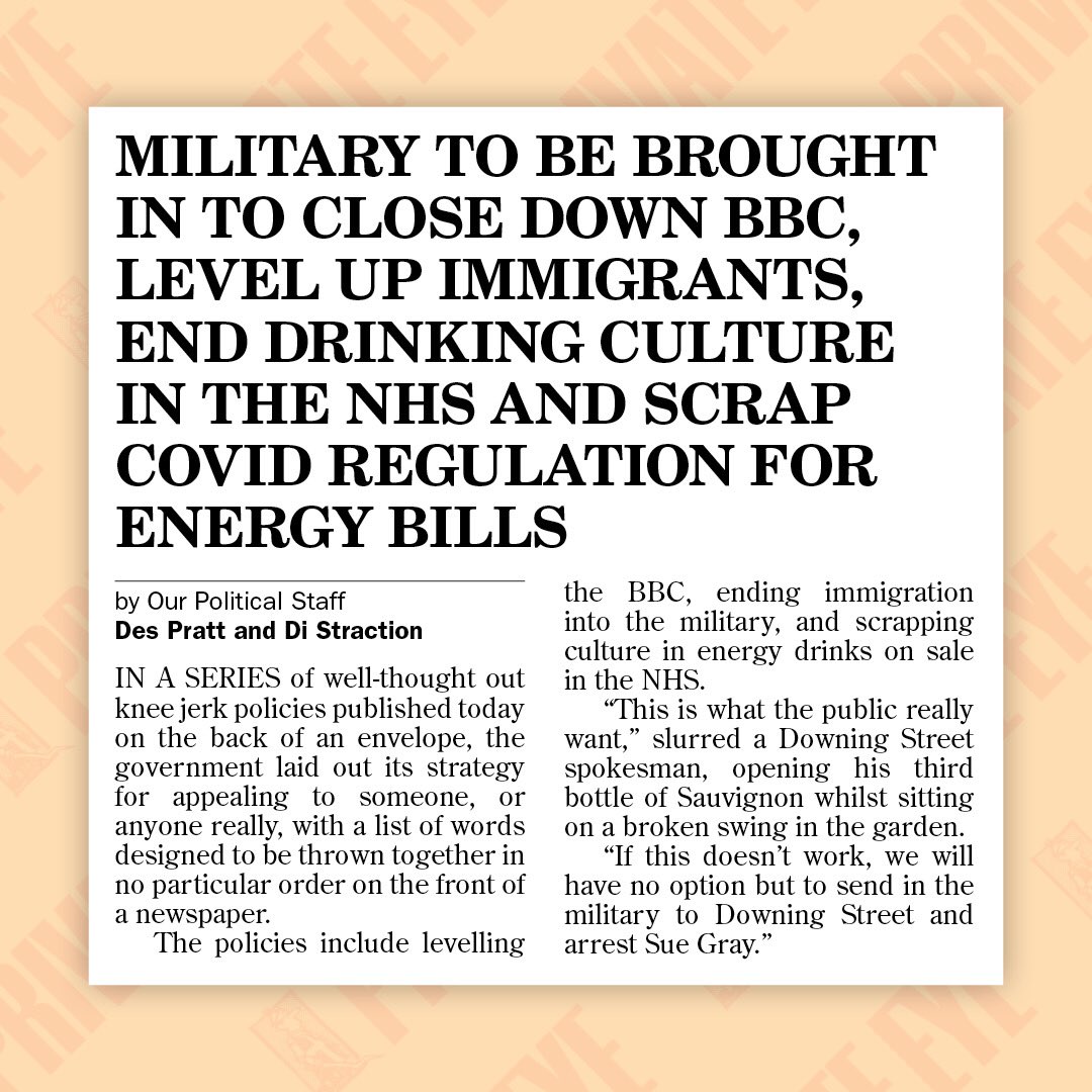 Private Eye Magazine tweet media