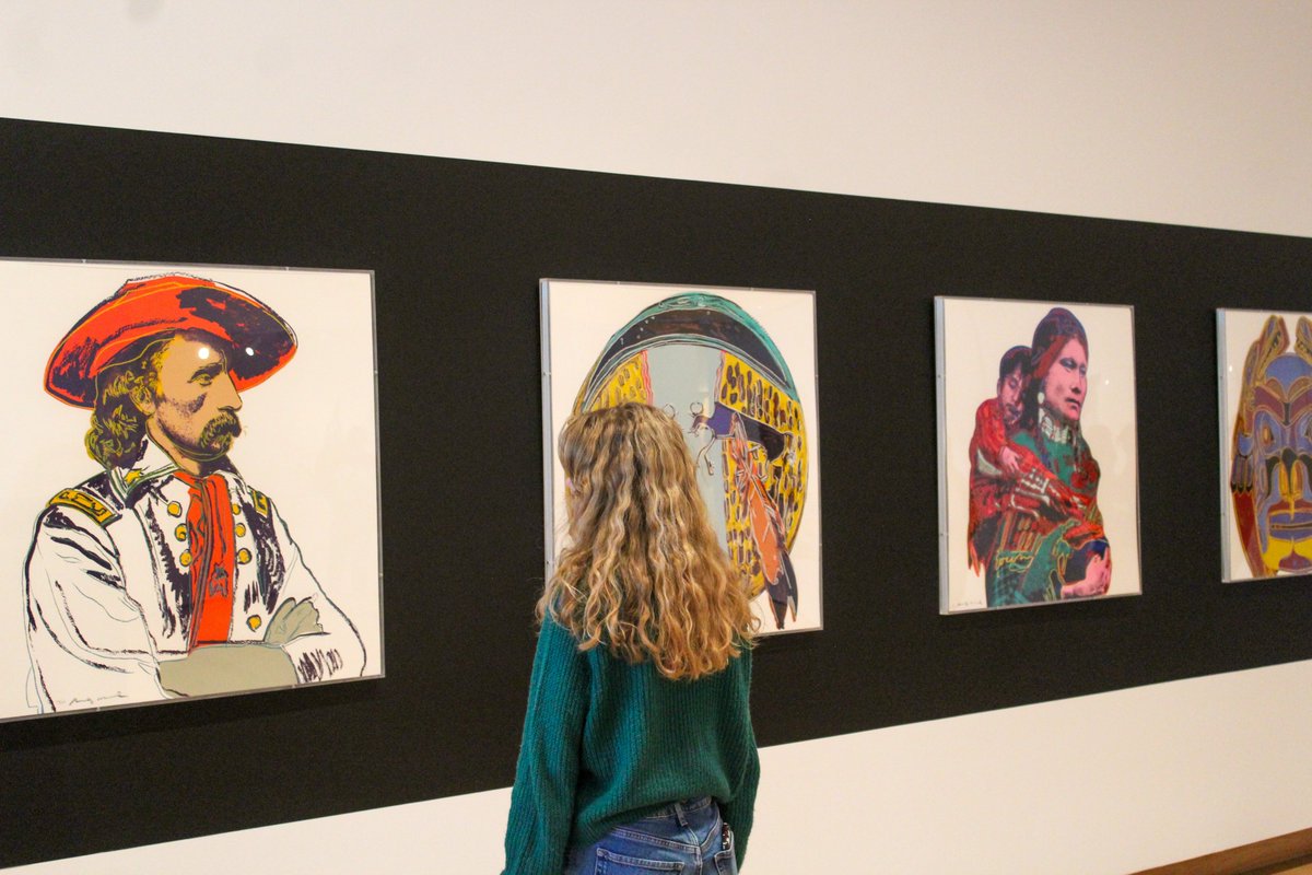 VisitCedarCity's tweet photo. We had a chance to visit the new exhibit at the #SouthernUtahMuseumofArt yesterday and 😍! 

The work of #AndyWarhol alongside those of #BillySchenck creates a vibrant and dynamic exhibit that you won't want to miss! https://t.co/7AXeRtn2nd