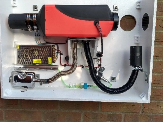 Getting the van ready for this installation tomorrow