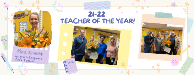 Congratulations to our 21-22 Teacher of the year, Mrs. Krauss! Thank you for all you do for your classes and our school. ❤ <a href="/katyisd/">Katy ISD</a>  #teacheroftheyear