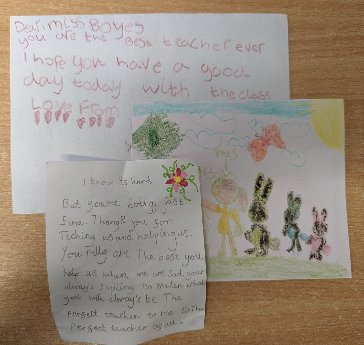 Being in a Bubble is made easier with my lovely class!