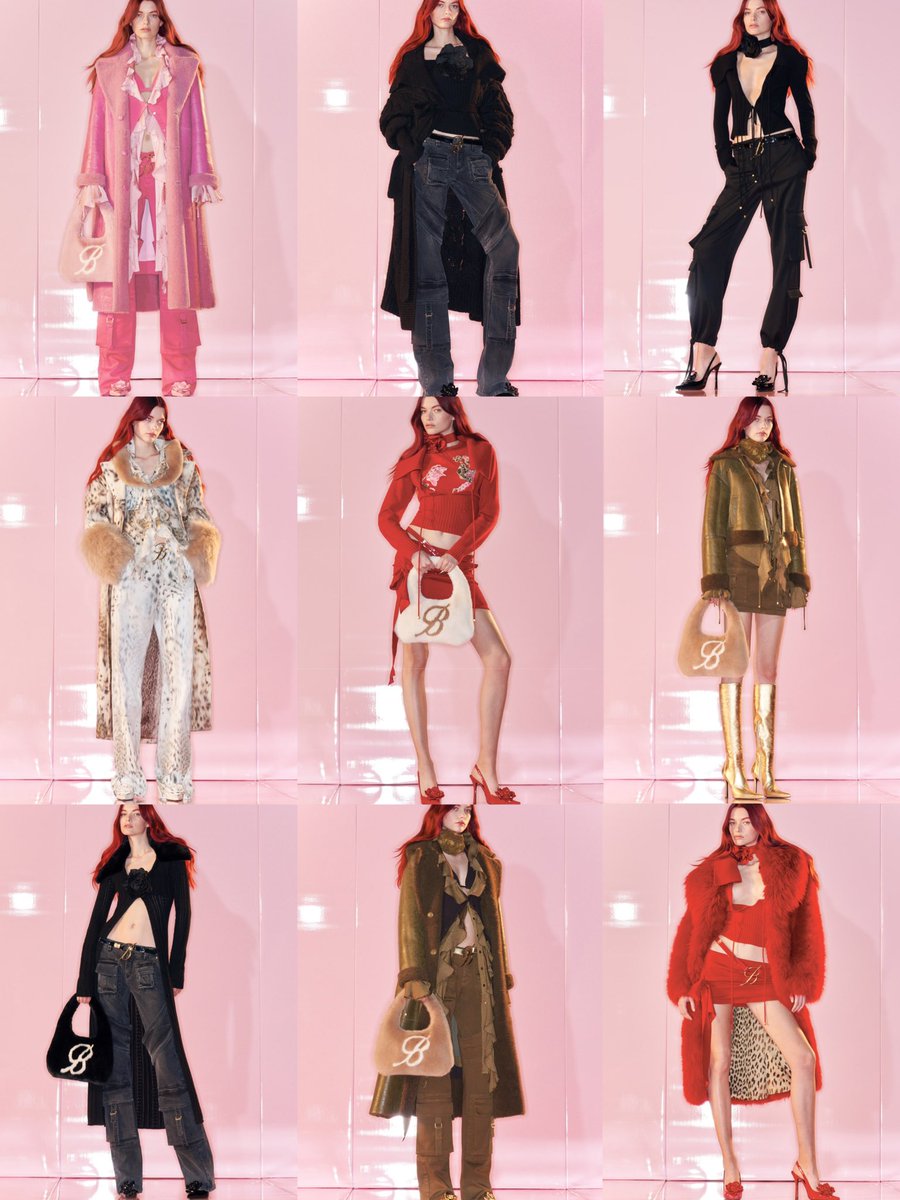 gobIinarchive's tweet photo. Blumarine Pre-Fall 2022 https://t.co/8xayMknPLe