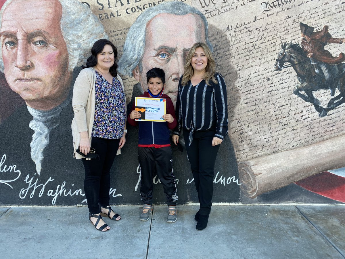 Mad_Patriots's tweet photo. Congratulations to Christopher who spent the most time practicing on Imagine Language and Literacy than any other student in the district! #PatriotPROUD @DesertSandsUSD https://t.co/3Hsx0n1EUv