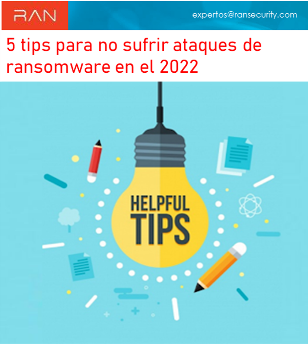 RANSecurity's tweet photo. Independientemente del tamaño o ingresos, las empresas deben asumir que serán atacadas con ransomware y tendrán que examinar sus medidas de prevención, detección, mitigación, respuesta y recuperación. https://t.co/PphpPACWYs  #ranews #ataques #ciberseguridad #informatica https://t.co/e1ydAUeQ5h