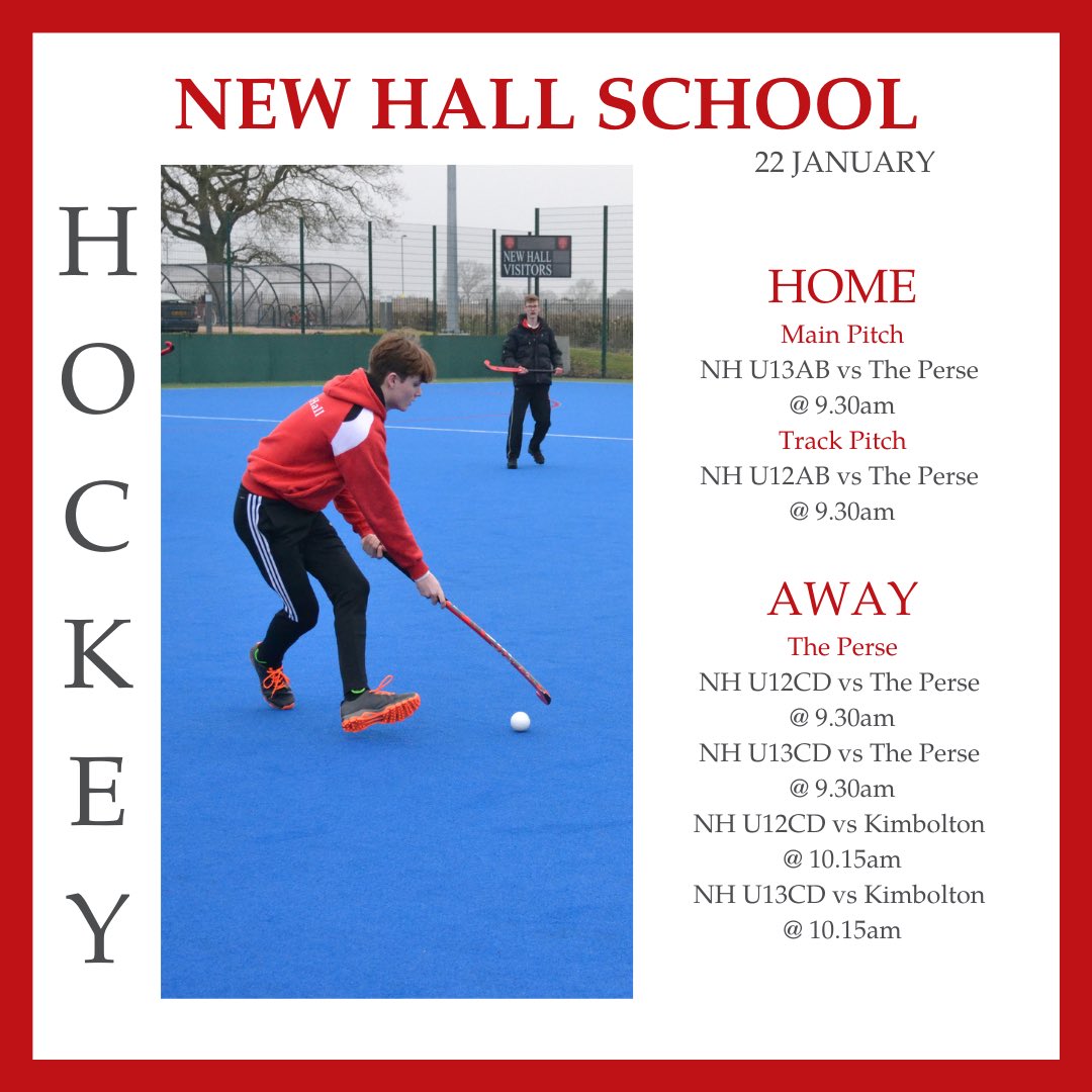 This Saturday we are playing <a href="/ThePerseSchool/">The Perse School</a> home and away as well as <a href="/KimboltonSchool/">Kimbolton School</a>. See attached for game times.