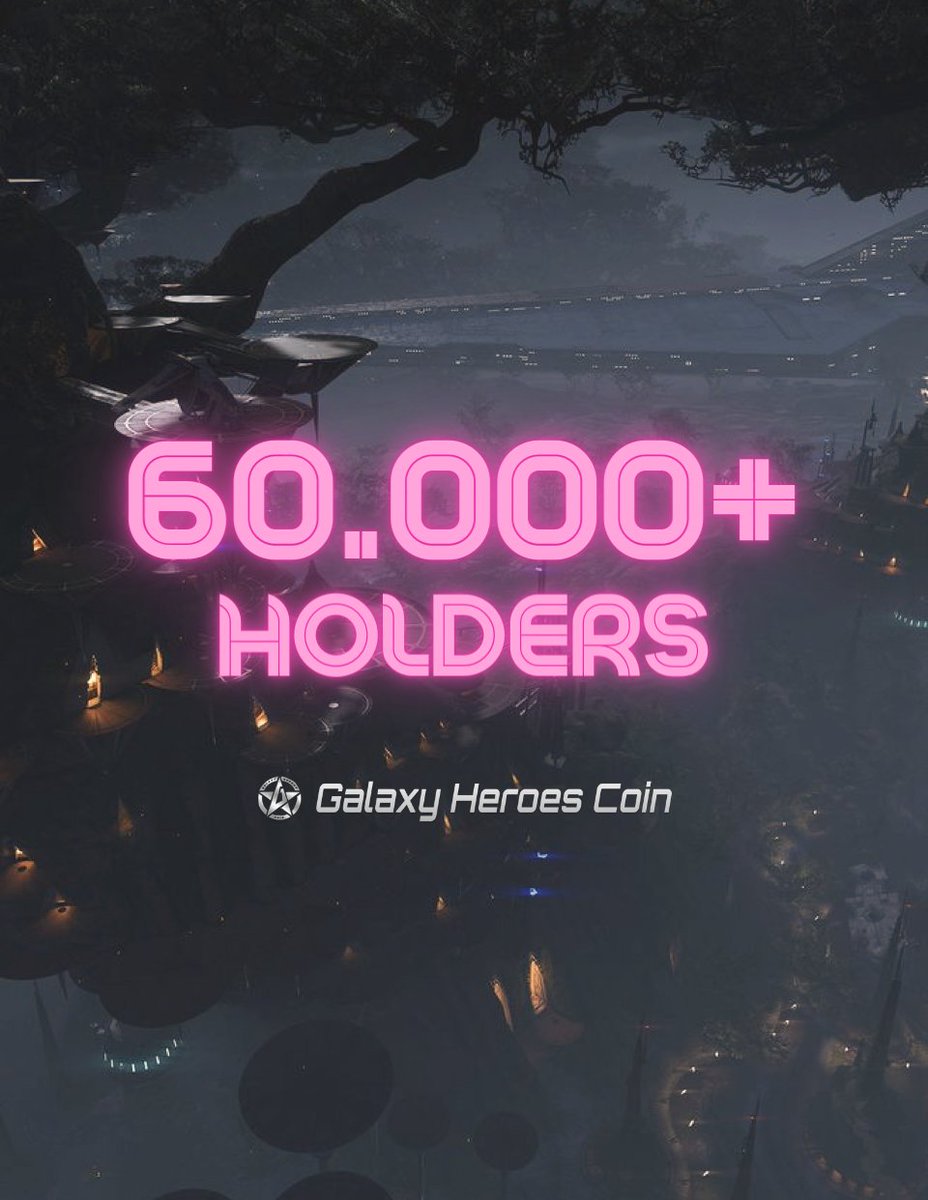 fredincrypto's tweet photo. Lets Go To The Mars !!! πππ
@GalaxyHeroesGHC
#GalaxyHeroesCoin
#LauncherCoin https://t.co/XDE11pnVme