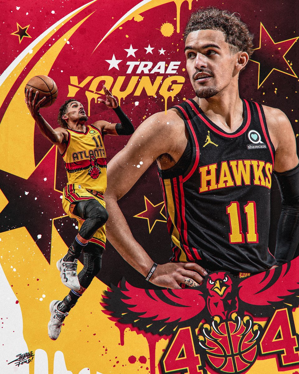 Let's make it happen for Ice! 
<a href="/TheTraeYoung/">Trae Young</a> x #NBAAllStar ⭐️