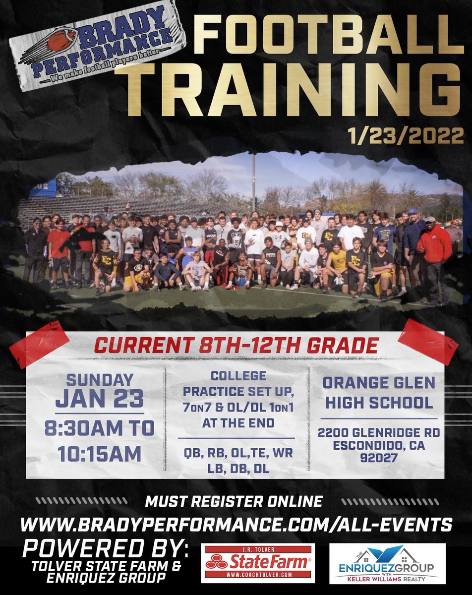 lucastdurkin's tweet photo. Excited to help out @CoachDougBrady again this weekend and coach the young guys! #BradyPerformance https://t.co/MfLH4AxMlJ