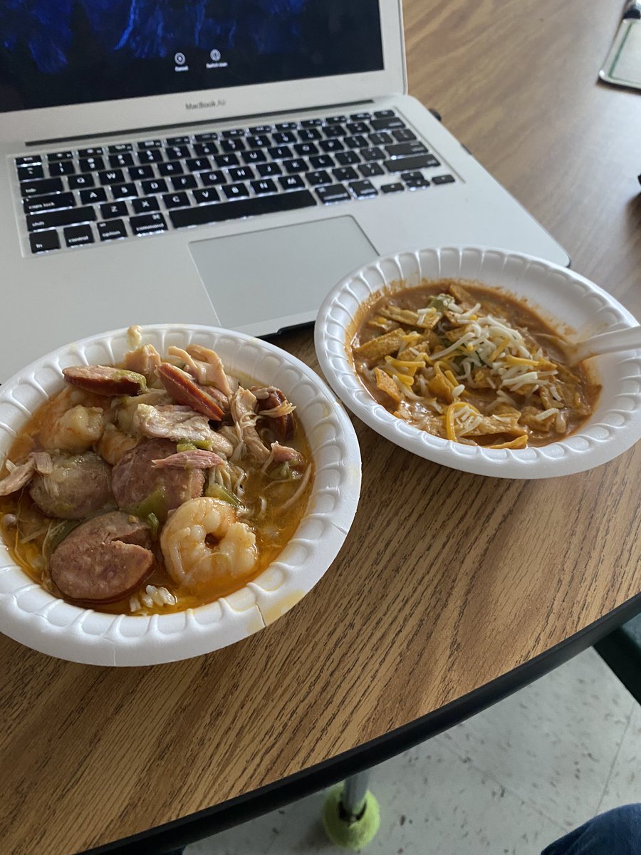 Mr.Gutierrez (@mrgutierrez5) on Twitter photo Warming up with with some gumbo thank you sunshine committee and <a href="/TredonnaM/">TreDonna Moore</a> ! βοΈππ‘π₯
#hbg_senators
#@dallasschools
<a href="/PersonalizeDISD/">Personalize Dallas ISD</a>
#buildingscholars Warming up with with some gumbo thank you sunshine committee and <a href="/TredonnaM/">TreDonna Moore</a> ! βοΈππ‘π₯
#hbg_senators
#@dallasschools
<a href="/PersonalizeDISD/">Personalize Dallas ISD</a>
#buildingscholars