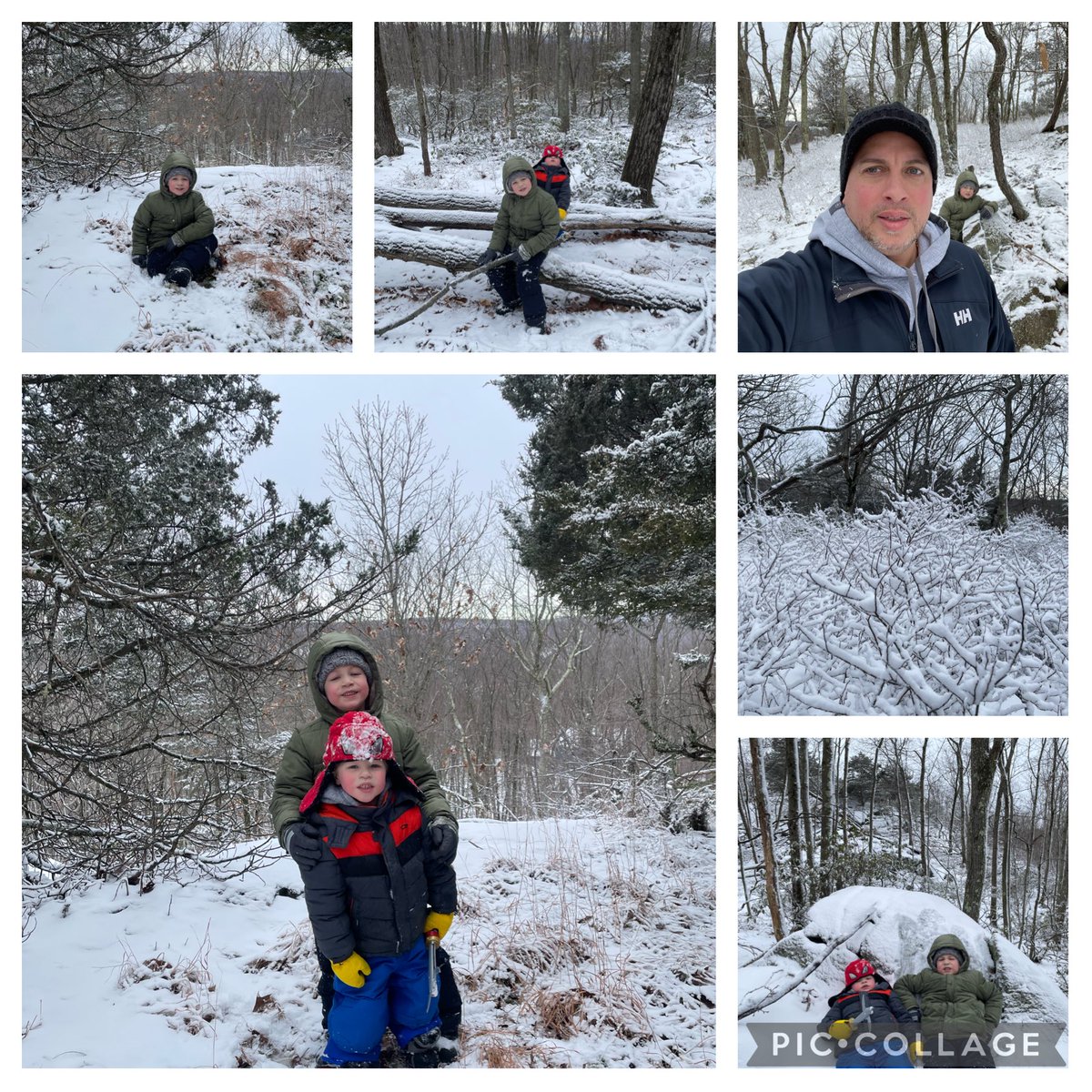 cv7611's tweet photo. Morning hike through the westwoods of Hamden #winter #Hamden #hikers https://t.co/V8oOsgddy5