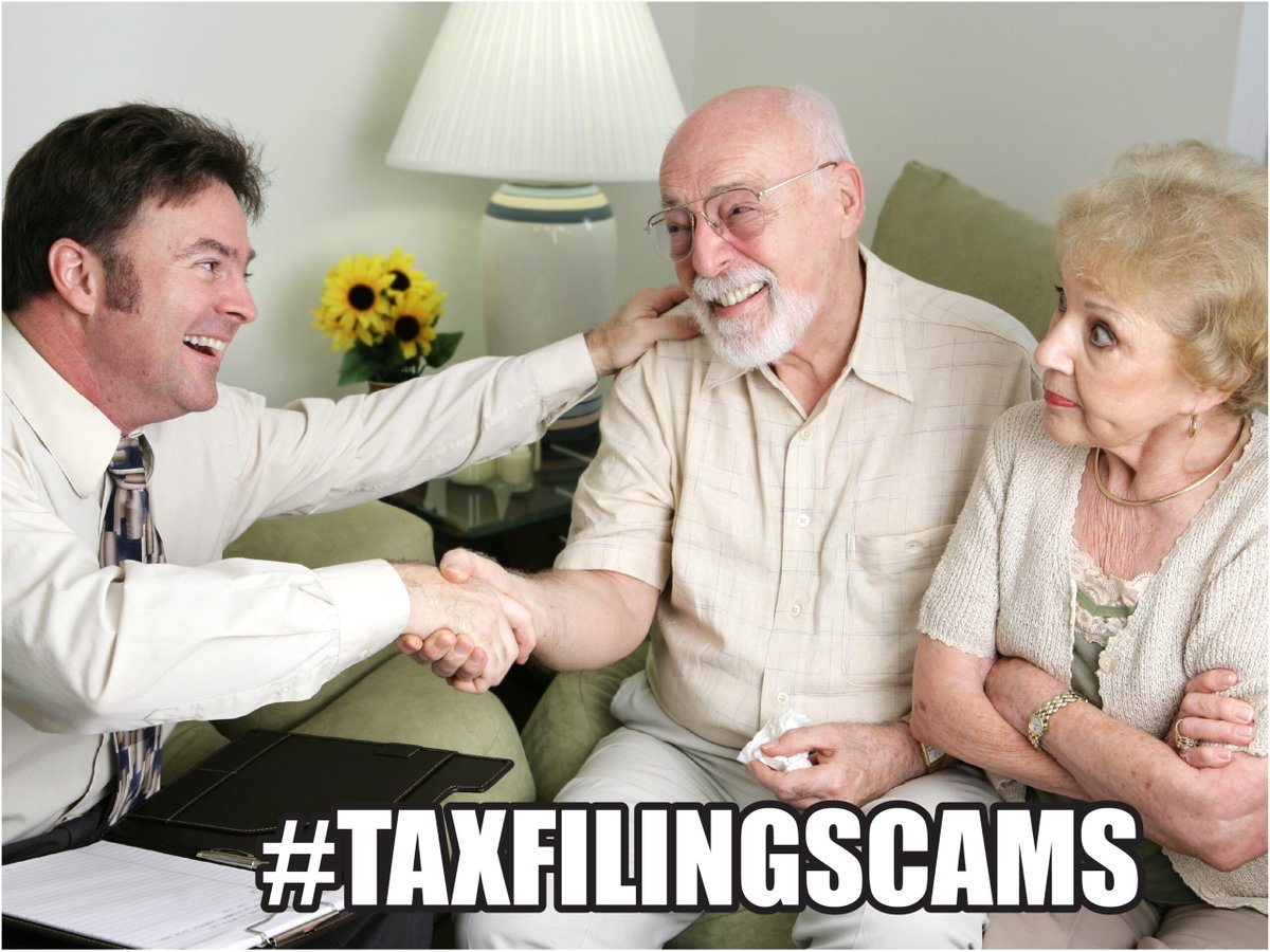 It's that time of year! You know that tax preparer offering you double the #refund for half the fee? It’s quite likely a scam. Do not fall prey to tax scams! If something doesn't smell right, it's probably not! Reach out to us if you have suspicions!