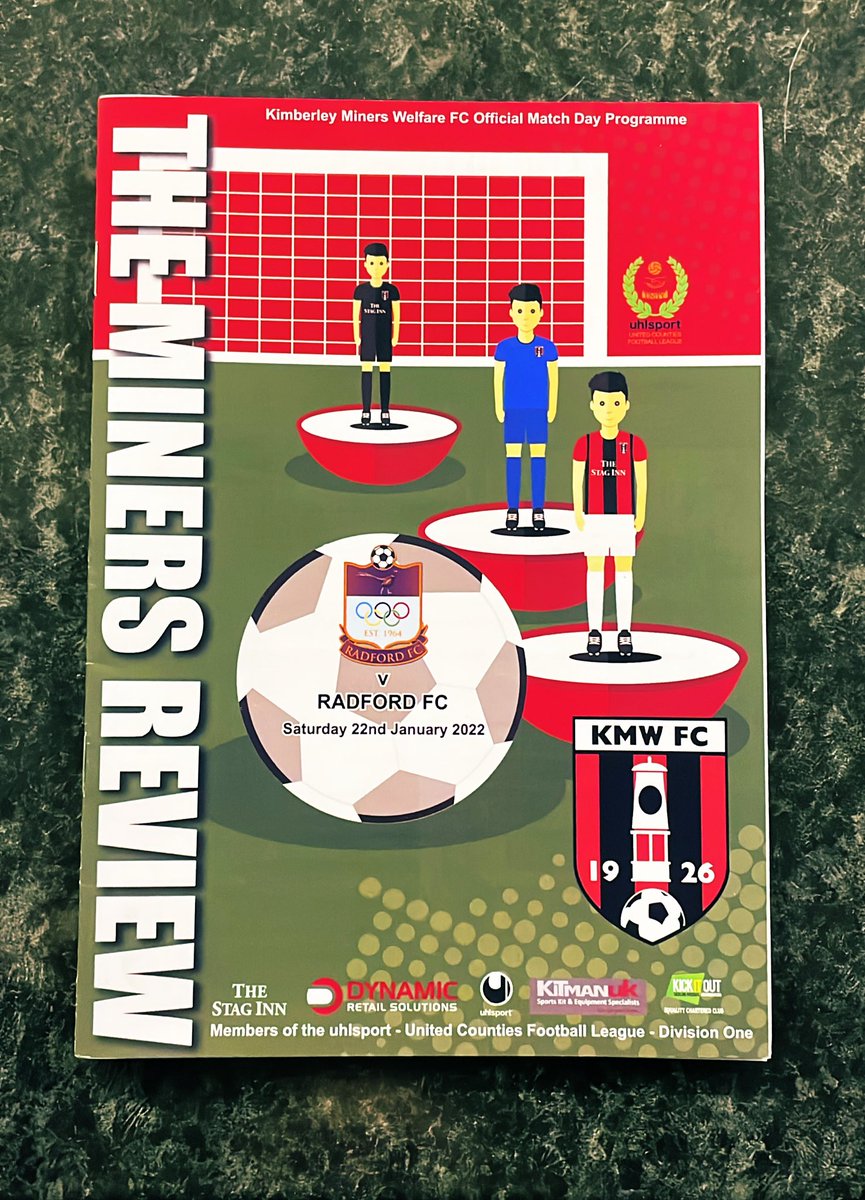 KimberleyMWFC's tweet photo. Don’t forget to pick up your programme  on Saturday against @RadfordFC64. The match has kindly been sponsored by @FostairLtd https://t.co/DPUg64vfUS