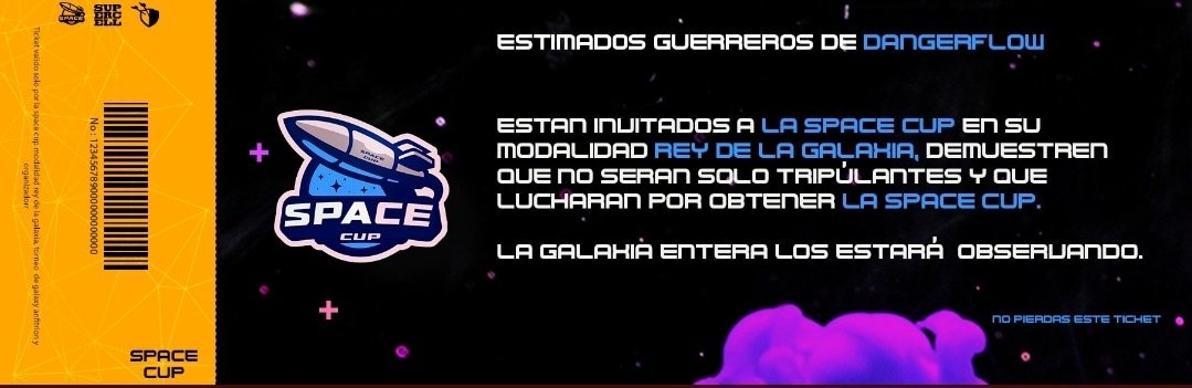 Siempre es un honor aceptar esta invitacion al gran torneo de @galaxy0898 nos unimos a los tripulantes 🧑‍🚀👩‍🚀👨‍🚀 nos vemos en el espacio 🌌🌠