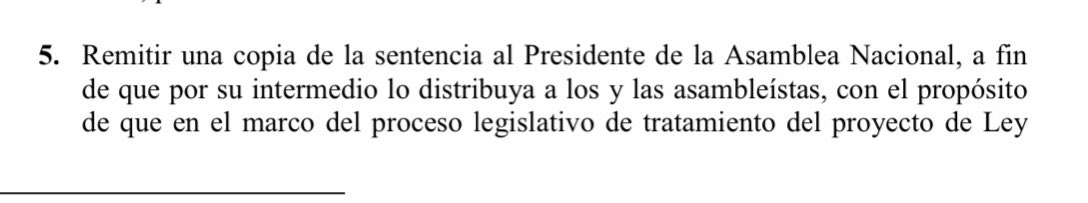 VeronicaLHM's tweet photo. En Sent. 33-20-IN/21, la CC dispuso remitir el fallo a la Asamblea Nacional para que sea considerado al tratar el proyecto de ley para el uso progresivo de la fuerza

El proyecto se presentó a la Asamblea el 8-02-2021

Lo calificaron el 9-03-2021

No se registran más actuaciones https://t.co/FYCpGE0qrO