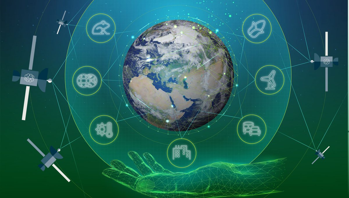 AschbacherJosef's tweet photo. Space is indispensable for climate research specifically in polar regions, surfaces of the oceans, vast deserts &amp; forested areas. The Accelerator “Space for a Green Future” will support decisionmakers to reach carbon neutrality by 2050. #DavosAgenda
https://t.co/7eaMusMRok https://t.co/o45URPbQyd