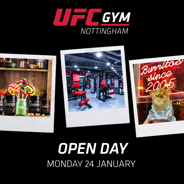 UFCGYMUK's tweet photo. NOTTINGHAM OPEN DAY - 24 JAN!
🔥Live DJ
🔥Bring a friend for free
🔥Giveaways &amp; Competitions
🔥BJJ Open Mat sessions
🔥10% off Merch
+ Samples from @barburrito &amp; @cnpprofessional 

📣 DON’T FORGET - our January FREE offer ends very soon (31 Jan)! Come down, try us out &amp; sign up https://t.co/NHFEtd5GzF