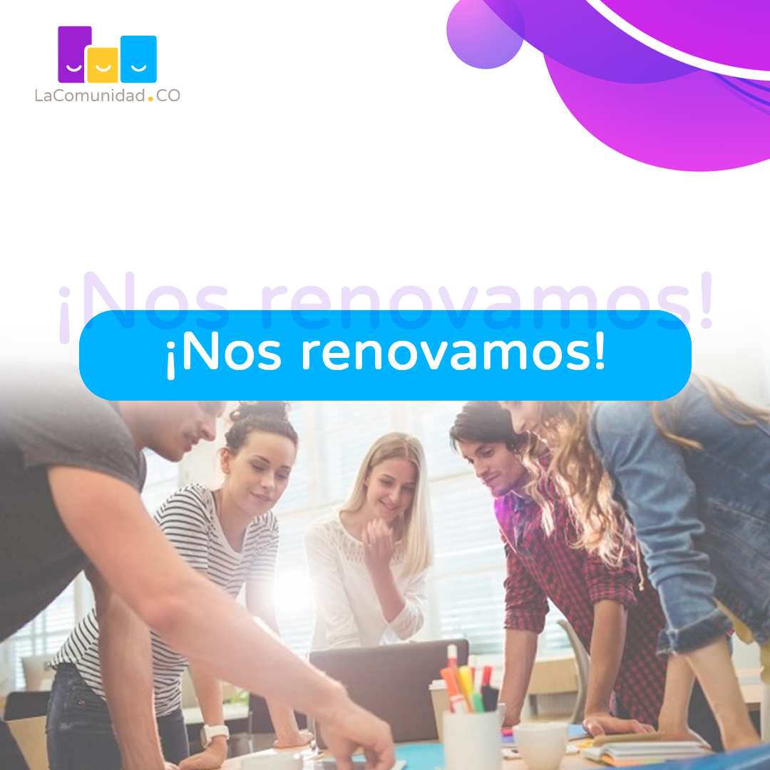 LaComunidadCo's tweet photo. Tenemos algo que contarte: Nos transformamos  y ahora estamos más cerca de ti.🤗👨‍👧‍👦👩‍👧🧍🏾🧍🏽‍♂️🐶🐱 https://t.co/Oj05mDyfxg