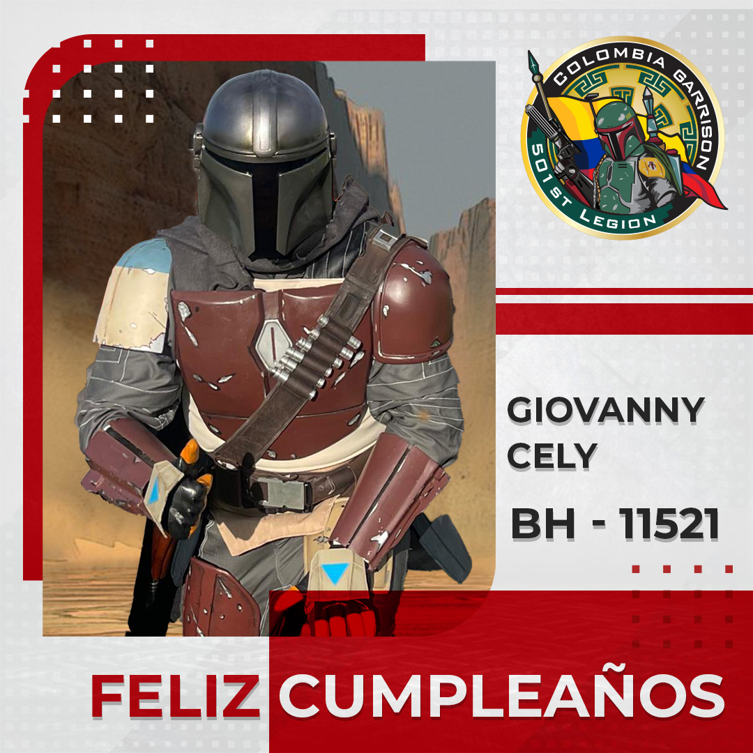 Felicitamos a nuestro CO Giovanny Cely BH-11521 en el día de su cumpleaños, nuestros mejore deseos en este año nuevo de vida. 🎉🎂🎊