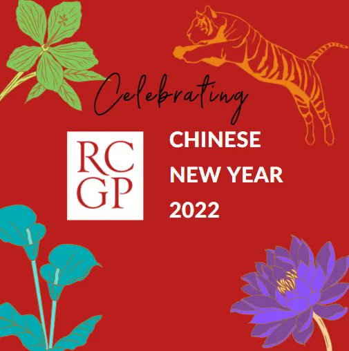 The RCGP North LCARM regional group invites fellow later career and retired members to join us to celebrate the Year of the Tiger as we prepare delicious Chinese cuisine with Cracking Good Food over Zoom 👉 buff.ly/32vLcmM