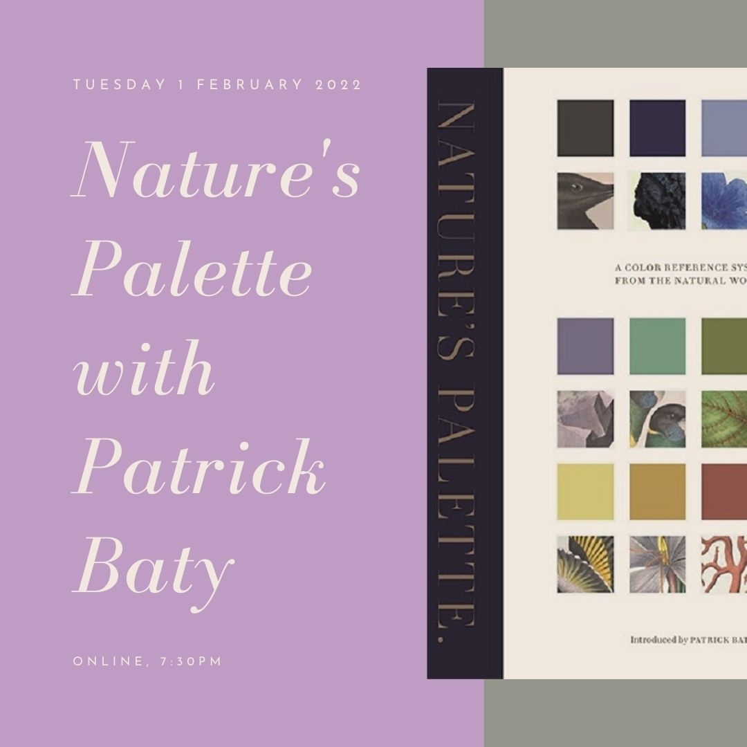museumrichmond's tweet photo. Did you miss the fascinating talk by @PatrickBaty on his book, Nature’s Palette, in Nov 2021? We will be streaming a recording of the talk for £5 per person! Head to: https://t.co/kGlug4aNMu #naturespalette #wernersnomenclature #patrickbaty #richmond #richmonduponthames https://t.co/SbOCeNM815